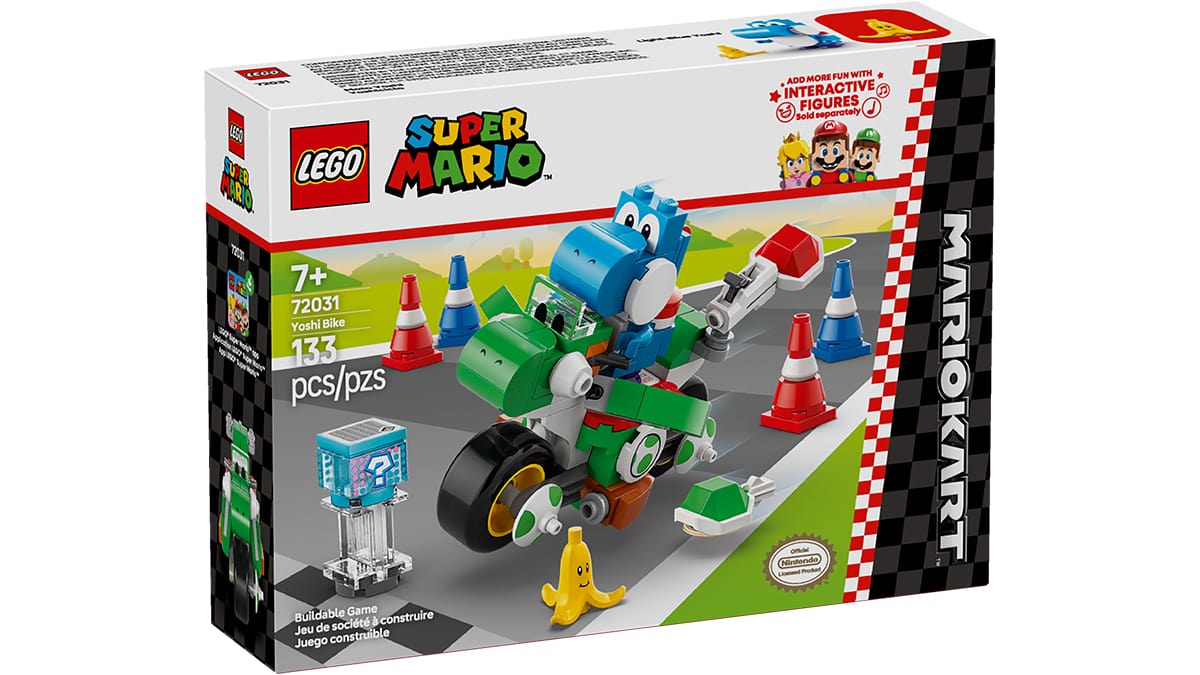 LEGO® Super Mario™: Mario Kart™ - Yoshi™ Bike 1